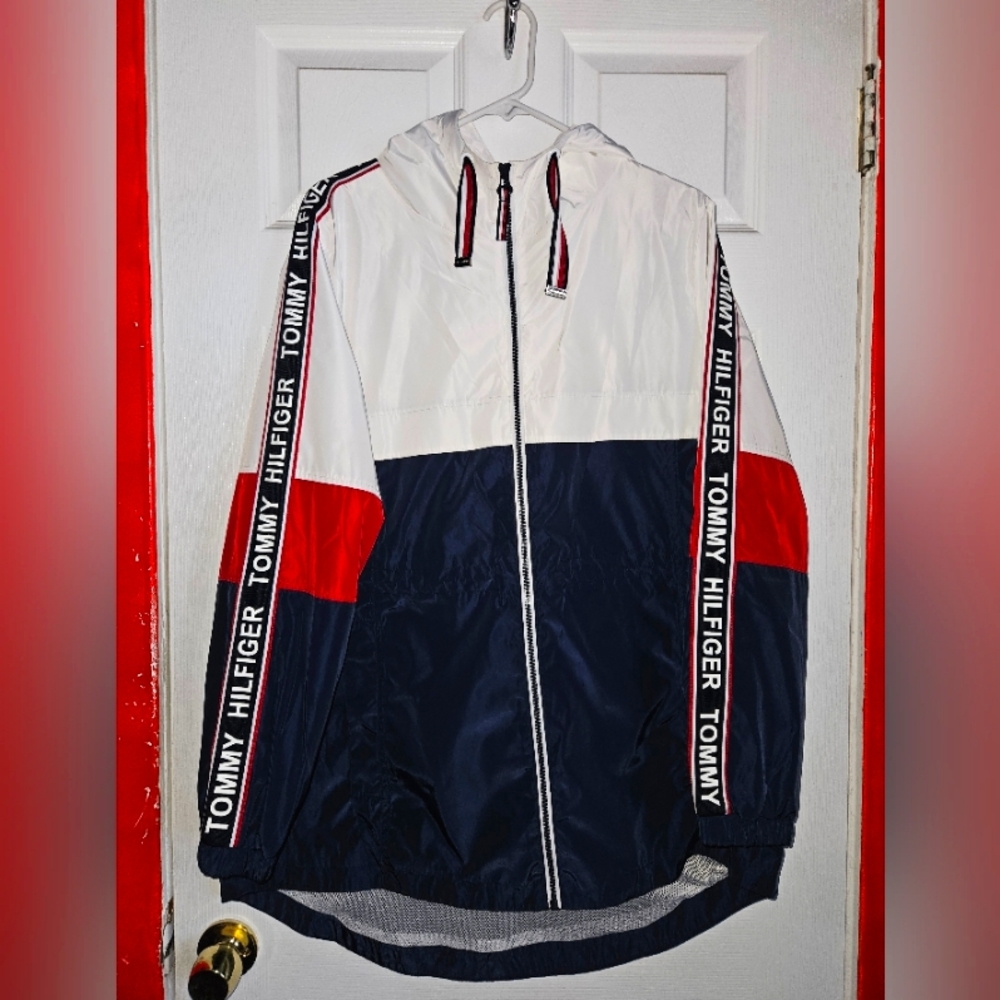 Tommy Hilfiger Wind Breaker Hoodie.